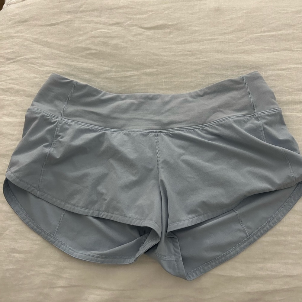 COPY (other order cancelled) - purple/blueish lululemon speed up shorts